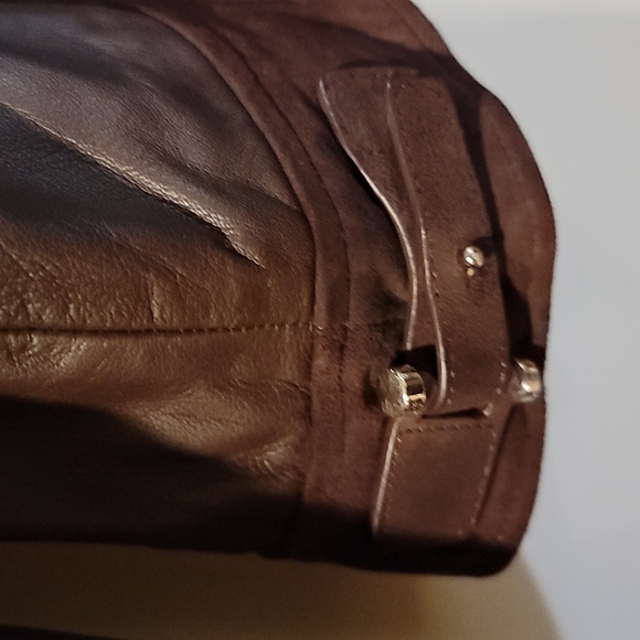 GUESS Marciano genuine soft leather burgundy size 10 - Picture 8 of 8